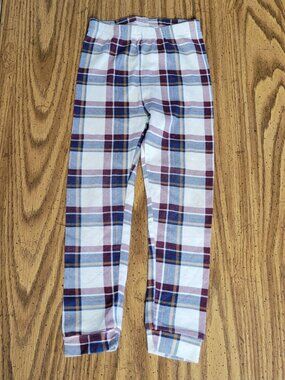 PJ Place Girls Plaid Cotton Pajama Pants Size 4T